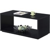image:imageConvenience Concepts Northfield Admiral Coffee Table Black 18 in x 42 in x 18 inBlack