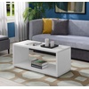 image:imageConvenience Concepts Northfield Admiral Coffee Table Black 18 in x 42 in x 18 inWhite