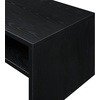 image:imageConvenience Concepts Northfield Admiral Deluxe Coffee Table with Shelves R40567 White Faux MarbleBlack