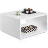 image:imageConvenience Concepts Northfield Admiral Square Coffee Table BlackWhite