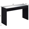 image:imageConvenience Concepts Northfield Mirrored Console Table WhiteBlack