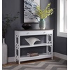 image:imageConvenience Concepts Omega 1 Drawer Console Table BlackDriftwood TopWhite Frame
