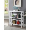 image:imageConvenience Concepts Omega 3 Tier Bookcase WhiteWhite