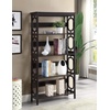 image:imageConvenience Concepts Omega 5 Tier Bookcase GrayEspresso