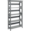 image:imageConvenience Concepts Omega 5 Tier Bookcase GrayGrey