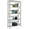 image:imageConvenience Concepts Omega 5 Tier Bookcase GrayWhite