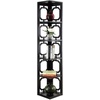 image:imageConvenience Concepts Omega 5 Tier Corner Bookcase GrayBlack
