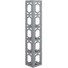 image:imageConvenience Concepts Omega 5 Tier Corner Bookcase GrayGrey