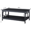 image:imageConvenience Concepts Omega Coffee Table BlackBlack