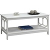 image:imageConvenience Concepts Omega Coffee Table BlackWhite