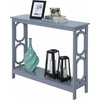 image:imageConvenience Concepts Omega Console Table with Shelf CoralGrey