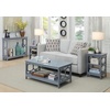 image:imageConvenience Concepts Omega Console Table with Shelf CoralGrey