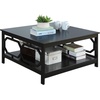 image:imageConvenience Concepts Omega Square 36 Coffee Table GrayBlack