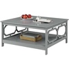 image:imageConvenience Concepts Omega Square 36 Coffee Table GrayGrey
