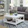 image:imageConvenience Concepts Omega Square 36 Coffee Table GrayWhite