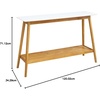 image:imageConvenience Concepts Oslo Console Table WhiteWhite