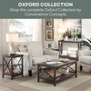 image:imageConvenience Concepts Oxford 1Drawer Console Table 395  Farmhouse Sofa Display with Storage Shelf For Living Family amp Dining Room Modern Entryway Hall Table for Kitchen Bedroom EspressoWhite