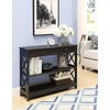 image:imageConvenience Concepts Oxford 1Drawer Console Table 395  Farmhouse Sofa Display with Storage Shelf For Living Family amp Dining Room Modern Entryway Hall Table for Kitchen Bedroom EspressoEspresso