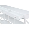 image:imageConvenience Concepts Oxford 2Drawer Console Table with Shelves 60 EspressoWhite