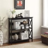 image:imageConvenience Concepts Oxford 3 Tier Bookcase Cherry  BlackBlack