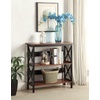image:imageConvenience Concepts Oxford 3 Tier Bookcase Cherry  BlackCherryBlack