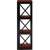 image:imageConvenience Concepts Oxford 3 Tier Corner Bookcase EspressoCherryBlack