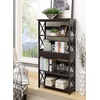 image:imageConvenience Concepts Oxford 5 Tier Bookcase with Drawer BlackBlack