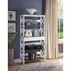 image:imageConvenience Concepts Oxford 5 Tier Bookcase with Drawer BlackDriftwood  White