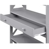 image:imageConvenience Concepts Oxford 5 Tier Bookcase with Drawer BlackGrey