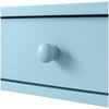 image:imageConvenience Concepts Oxford 5 Tier Bookcase with Drawer BlackSea Foam Blue