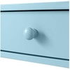 image:imageConvenience Concepts Oxford 5 Tier Bookcase with Drawer BlackSea Foam Blue