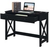 image:imageConvenience Concepts Oxford Desk with Charging Station 42 BlackBlack