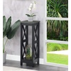 image:imageConvenience Concepts Oxford Plant Stand Tall Cement  Black