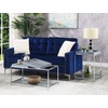 image:imageConvenience Concepts Palm Beach Coffee Table with Removable Trays and Shelf GrayGrey