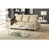 image:imageConvenience Concepts Palm Beach Coffee Table with Shelf and Removable Trays WhiteWhite