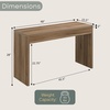 image:imageNorthfield Entryway Hall Console TableDeskCappuccino