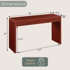 image:imageNorthfield Entryway Hall Console TableDeskCherry