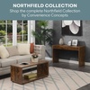 image:imageNorthfield Entryway Hall Console TableDeskEspresso