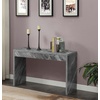 image:imageNorthfield Entryway Hall Console TableDeskGray Faux Marble
