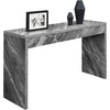 image:imageNorthfield Entryway Hall Console TableDeskGray Faux Marble