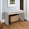 image:imageNorthfield Entryway Hall Console TableDeskIce White