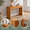 image:imageNorthfield Entryway Hall Console TableDeskLight Burl