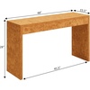 image:imageNorthfield Entryway Hall Console TableDeskLight Burl