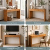 image:imageNorthfield Entryway Hall Console TableDeskLight Burl
