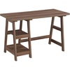 image:imageConvenience Concepts 090107ES Trestle Desk EspressoCappuccino