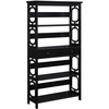 image:imageConvenience Concepts 203071BL 5Tier Bookcase with Drawer BlackBlack
