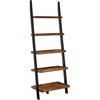 image:imageConvenience Concepts American Heritage Bookshelf Ladder BarnwoodBlackBarnwoodBlack