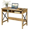 image:imageConvenience Concepts Durango Desk with Charging Station 42 English OakBlackEnglish OakBlack