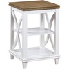 image:imageConvenience Concepts Florence End Table DriftwoodWhiteDriftwoodWhite