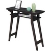 image:imageConvenience Concepts Newport Lynda Console Table BlackEspresso